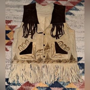 Vintage western vest